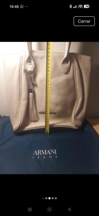 Bolso Armani Jeans Beige