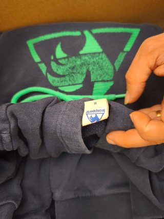 Le Coq Sportif Hoodie Azul