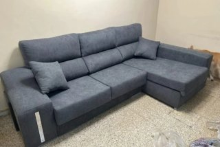 Canapé a ribalta in legno con 4 angoli arrotondati in legno massello da 3 cm con coperchio rinforzato