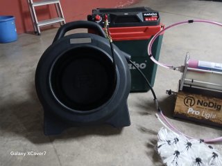 Máquina Resinado Tuberías NoDig Pro Light