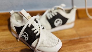 Zapatillas Michael Kors Marrón y Blanco