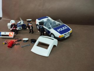 Playmobil Polizia Auto Moto Accessori