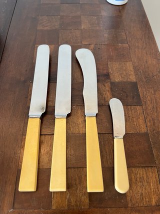 Set Cubiertos Vintage Beige