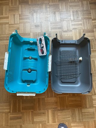 Transportín Gato Catit M Turquesa