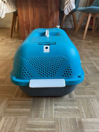 Transportín Gato Catit M Turquesa