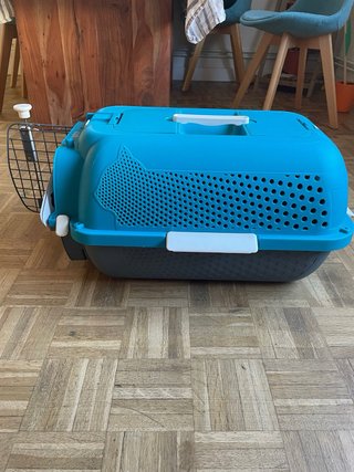 Transportín Gato Catit M Turquesa