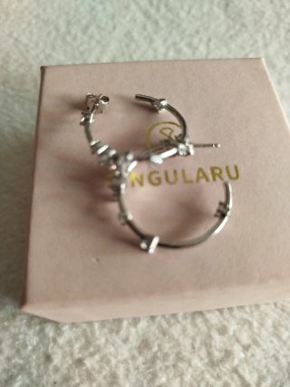 Pendientes Aro Plata Ley 925