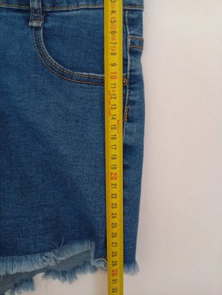 Pantaloncini jeans Piazza Italia donna blu