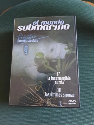 4 DVD El Mundo Submarino Jacques Cousteau