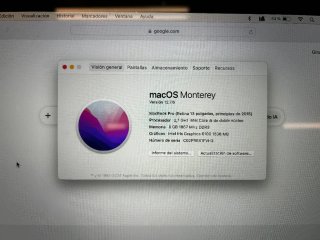 MacBook Pro 2015 8GB RAM 256GB SSD