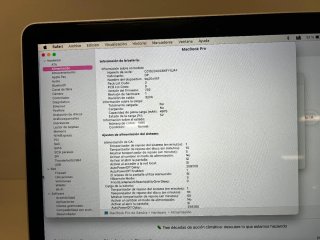 MacBook Pro 2015 8GB RAM 256GB SSD