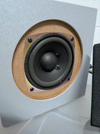 Altavoces NGS Negro y Plata