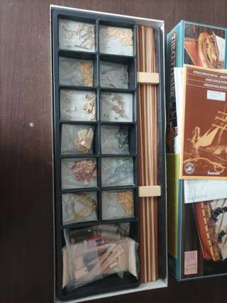 Maqueta Cutty Sark Madera Escala 1:90