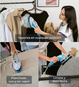 Plancha de Vapor Vertical Effektiv Turbovapor