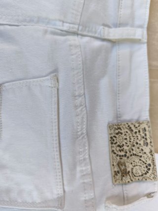 Pantalones Yes Zee blancos