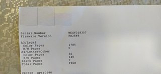 Impresora Epson ET-14000 con Test de Inyectores