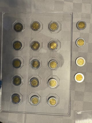 Lotto 20 Monete 500 Lire Anni Vari