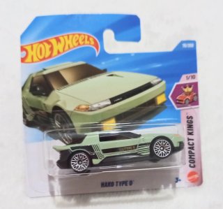 Hot Wheels Hako Type D Verde Menta — Compact Kings