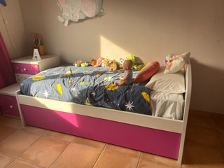 Dormitorio juvenil niña completo