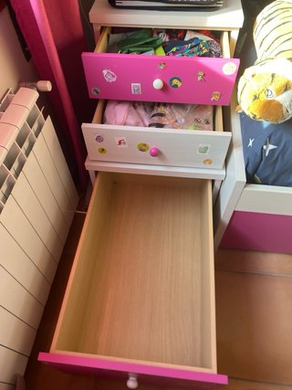 Dormitorio juvenil niña completo