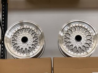 4 llantas godo rs 8x15 y 7x15- 4x100-108 et20 et25