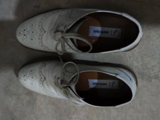 Zapatos de Piel Blancos