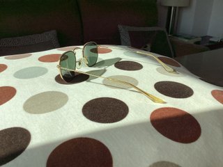 Gafas Ray-Ban Hexagonal Doradas Verdes
