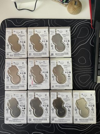 20 Hard Disk 2.5 1TB WD e SEAGATE Ricondizionati