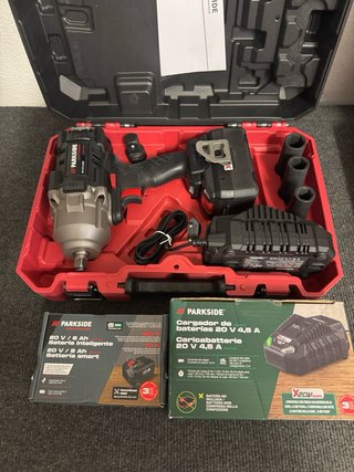 Llave de impacto Parkside 20V + Batería