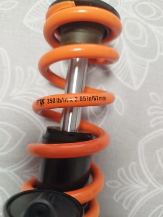 Amortiguador FOX DHX 205x65