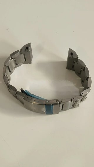 Correa de reloj Calvin Klein Square Chrono acero.