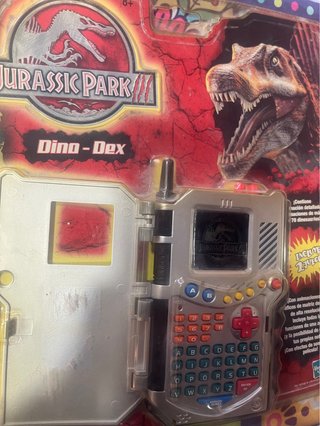 Jurassic Park 3 Dino-Dex Tiger Electronics Sin abr