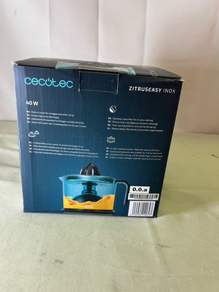 Cecotec ZitrusEasy Inox Exprimidor