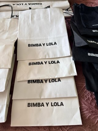 Bolsas Bimba y Lola Negras y blancas