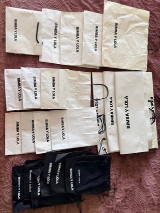 Bolsas Bimba y Lola Negras y blancas