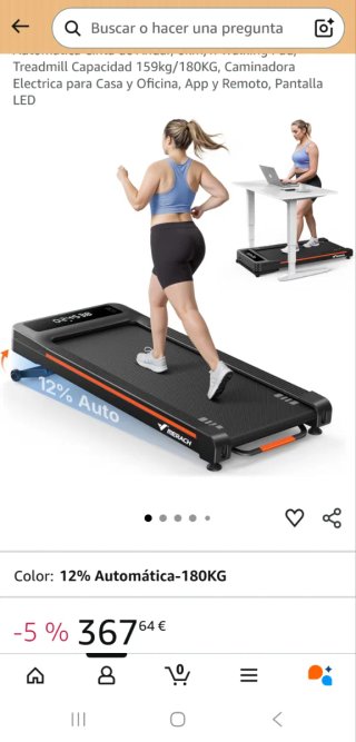 Caminadora Eléctrica Merach 180KG