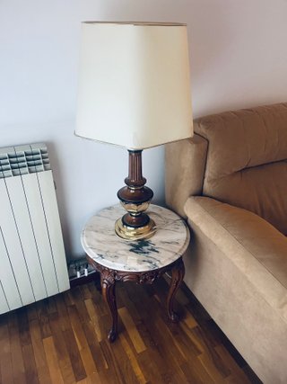Mueble Comedor Retro Madera y Cristal