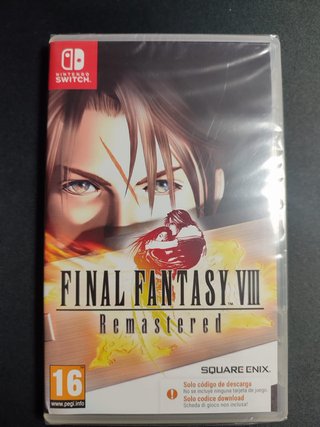 Scatola Final Fantasy VIII Nintendo Switch (Canarie)