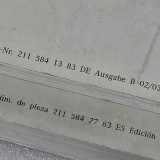 Manuales Mercedes-Benz Clase E W211