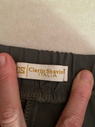 Pantaloni donna elasticizzati verdi