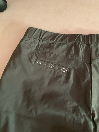 Pantaloni donna elasticizzati verdi