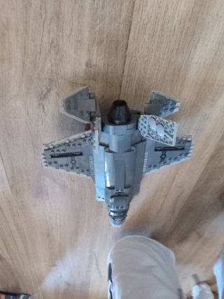 Avión Lego Gris