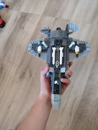 Avión Lego Gris