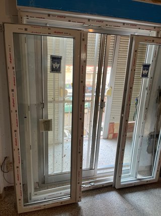 Balconera NUEVA PVC 2Hojas Climalit Abatible