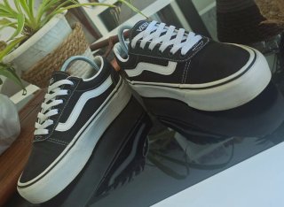 Zapatillas Vans Old Skool Plataforma negras 36,5