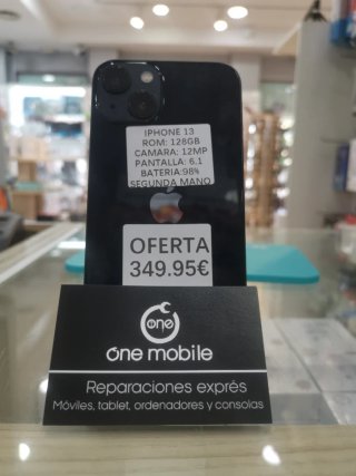 iPhone 13 128GB 98% Batería Segunda Mano