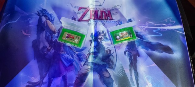 Lote Juegos GBA Zelda + Poster Skyward Sword