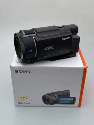 Videocámara Sony FDR-AX53 4K Negra