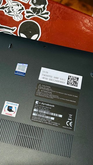 Toshiba Satellite Pro 15 8GB RAM 256GB HD