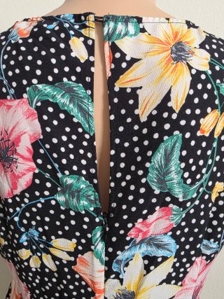 Mono corto estampado floral